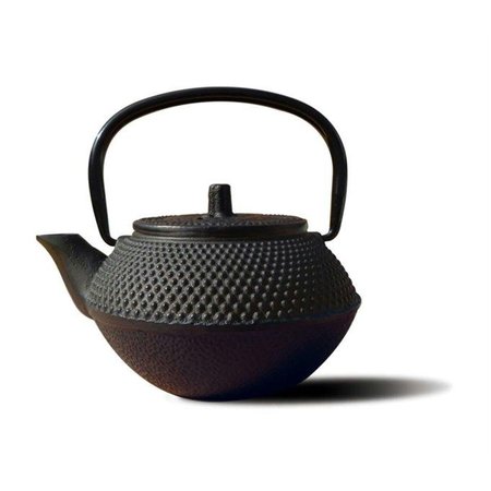 OLD DUTCH INTERNATIONAL Old Dutch International 1015MB Matte Black Cast Iron Tokyo Teapot 11 Oz 1015MB